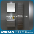 Euro Style Wood Veneer MDF Bathroom Cabinet Modern Wash Basin Mirror Cabinet